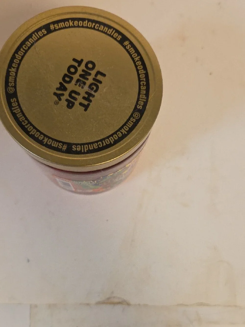 Smoke Odor Exterminator Candle - Red 13 Oz